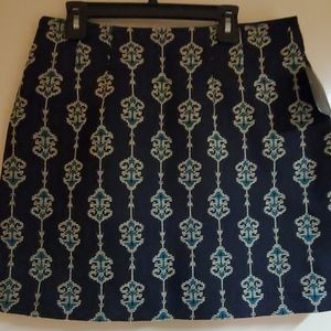 Zara Basic Paisley Skirt